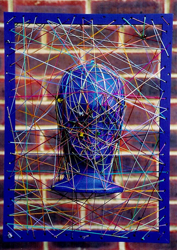 Optimist (floating) Pessimist (trapped) work entitled Optimist (floating) Pessimist (trapped)