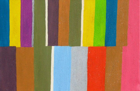 Talking stripes artwork entitled Talking stripes